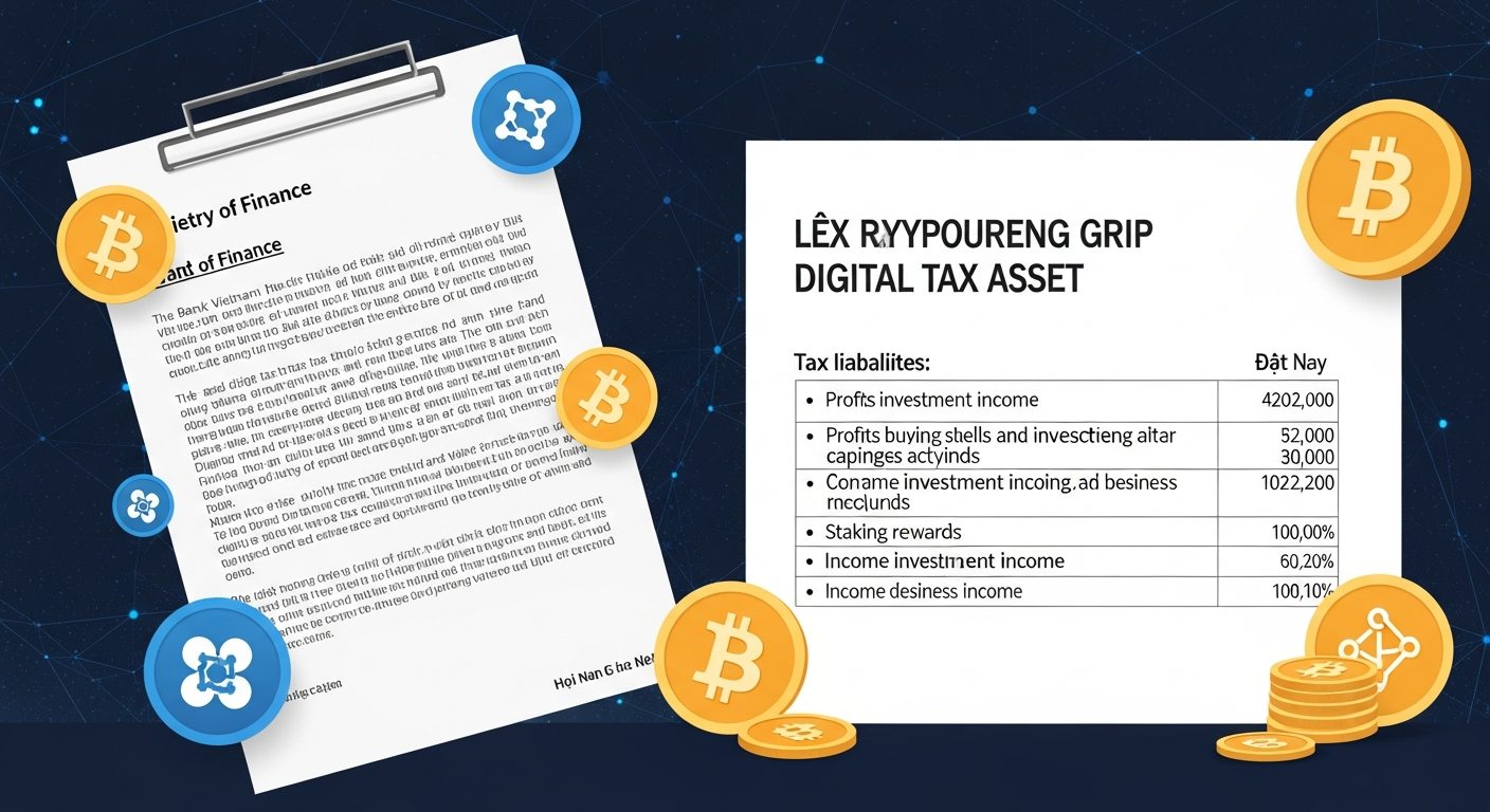 越南擬對加密貨幣交易課稅：個人繳0.1%稅金、企業課徵20%法人稅